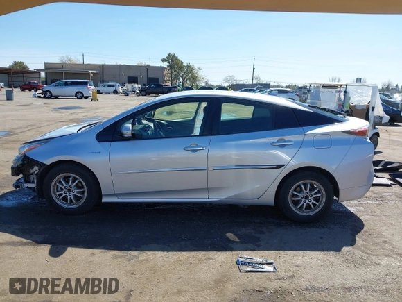 2018 Toyota Prius Two with VIN JTDKARFU6J3554096, listed as a IAAI auction lot 41856090 with 129,873 mi miles. Bid and sale history available at carsss.com. Image 15.