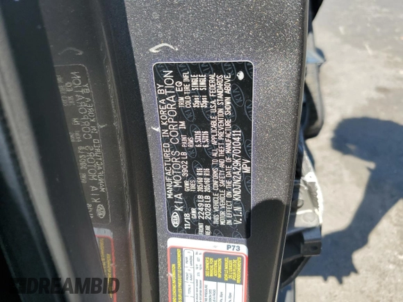 2019 Kia Soul z VIN KNDJN2A29K7010411, wystawiony jako Copart lot #58007565 z przebiegiem 52 203 mil mil oraz Szkoda całkowita • Salvage title. Historia ofert i sprzedaży dostępna na DreamBid. Obrazek 12.