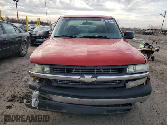 2000 Chevrolet Silverado 1500 with VIN 1GCEC19V8YZ218177, listed as a Copart auction lot 88020145 with 170,495 mi miles and Salvage Title. Bid and sale history available at carsss.com. Image 5.