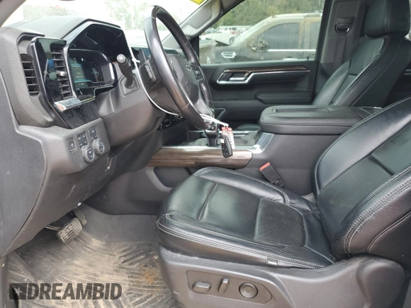 2022 Chevrolet Silverado 1500 LT Trail Boss with VIN 3GCUDFED1NG671782, listed as a Copart auction lot 81838534 with 42,763 mi miles and Salvage Title. Bid and sale history available at DreamBid. Image 7.