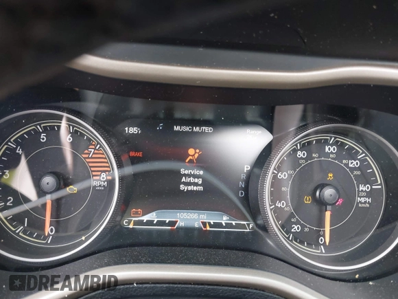 2017 Jeep Cherokee High Altitude z VIN 1C4PJMDS8HW501709, wystawiony jako IAAI lot #42232052 z przebiegiem 105 266 mil mil oraz . Historia ofert i sprzedaży dostępna na DreamBid. Obrazek 7.