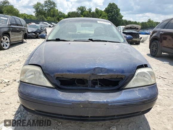 2001 Mercury Sable LS with VIN 1MEHM55SX1G642764, listed as a Copart auction lot 62508394 with 79,074 mi miles and Salvage Title. Bid and sale history available at DreamBid. Image 5.