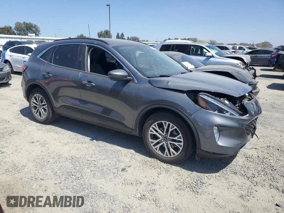 2021 Ford Escape SEL Hybrid with VIN 1FMCU0CZ4MUB20681, listed as a Copart auction lot 68497004 with 15,279 mi miles and Salvage title. Bid and sale history available at DreamBid. Image 4.