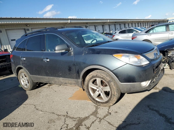 2011 Hyundai Veracruz GLS with VIN KM8NU4CC5BU173477, listed as a Copart auction lot 43613915 with 165,148 mi miles and Salvage Title. Bid and sale history available at carsss.com. Image 4.