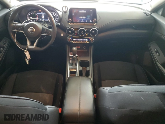 2021 Nissan Sentra SV with VIN 3N1AB8CV4MY255060, listed as a Copart auction lot 56743025 with 77,570 mi miles and Salvage title. Bid and sale history available at DreamBid. Image 8.