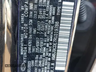 2024 Hyundai Tucson SEL with VIN KM8JBCDE7RU319788, listed as a Copart auction lot 46882775 with 13,206 mi miles and Salvage Title. Bid and sale history available at carsss.com. Image 14.