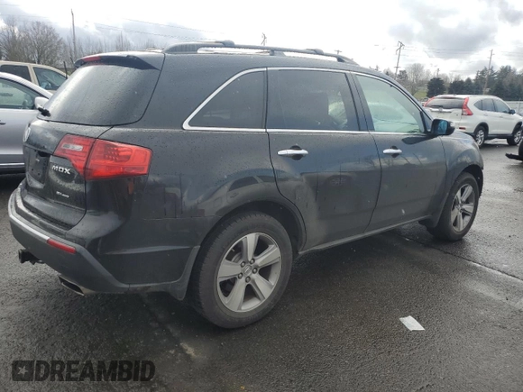 2011 Acura MDX Tech Pkg with VIN 2HNYD2H6XBH536443, listed as a Copart auction lot 45172665 with 95,145 mi miles and Salvage Title. Bid and sale history available at carsss.com. Image 3.