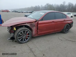 2021 BMW M5 with VIN WBS83CH03MCG00754, listed as a Copart auction lot 50154465 with NaN miles and Salvage Title. Bid and sale history available at carsss.com. Image 1.