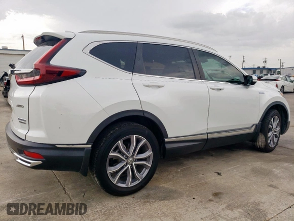 2020 Honda CR-V Touring with VIN 7FART6H97LE022298, listed as a Copart auction lot 63292795 with 57,141 mi miles and Salvage title. Bid and sale history available at DreamBid. Image 3.