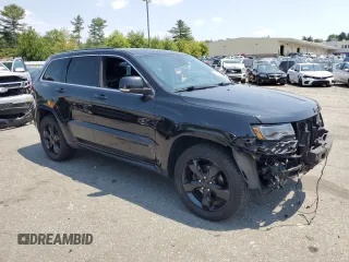 2016 Jeep Grand Cherokee Overland z VIN 1C4RJFCG5GC343864, wystawiony jako Copart lot #60892615 z przebiegiem 97 133 mil mil oraz Szkoda całkowita • Salvage title. Historia ofert i sprzedaży dostępna na DreamBid. Obrazek 4.