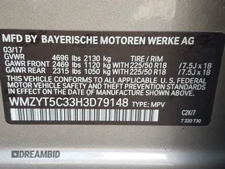 2017 MINI Countryman Cooper S z VIN WMZYT5C33H3D79148, wystawiony jako IAAI lot #42225781 z przebiegiem 95 023 mil mil oraz . Historia ofert i sprzedaży dostępna na DreamBid. Obrazek 9.