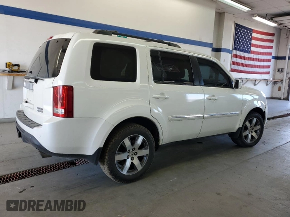 2014 Honda Pilot Touring z VIN 5FNYF4H99EB011079, wystawiony jako Copart lot #57869765 z przebiegiem Nie podano mil oraz Szkoda całkowita • Salvage title. Historia ofert i sprzedaży dostępna na DreamBid. Obrazek 3.