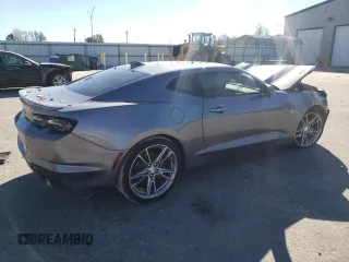 2022 Chevrolet Camaro 1LT with VIN 1G1FB1RS4N0123766, listed as a Copart auction lot 81316664 with 43,075 mi miles and Salvage Title. Bid and sale history available at carsss.com. Image 3.