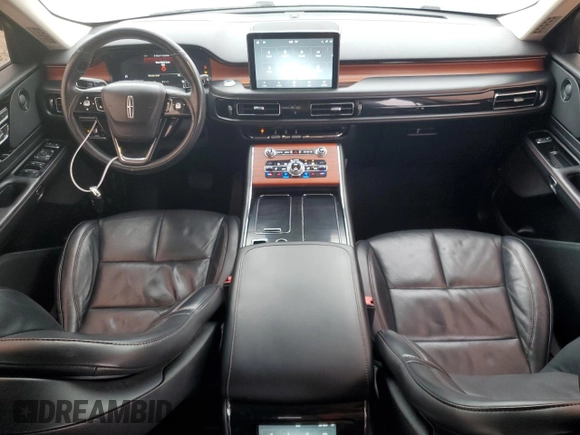 2020 Lincoln Aviator Reserve with VIN 5LM5J7WC1LGL09090, listed as a Copart auction lot 44200025 with 65,494 mi miles and Salvage title. Bid and sale history available at DreamBid. Image 8.