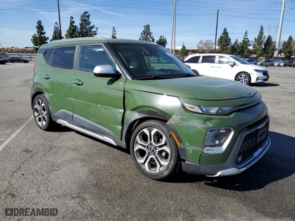 2021 Kia Soul X-Line with VIN KNDJ23AU4M7138767, listed as a Copart auction lot 42588755 with 62,856 mi miles and Salvage Title. Bid and sale history available at carsss.com. Image 4.