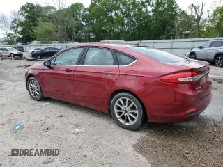 2017 Ford Fusion SE with VIN 3FA6P0HD4HR262327, listed as a Copart auction lot 50917175 with 92,969 mi miles and Salvage Title. Bid and sale history available at carsss.com. Image 2.
