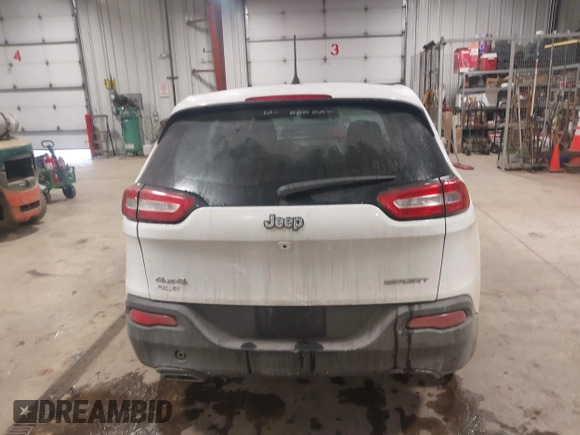 2016 Jeep Cherokee Sport with VIN 1C4PJMAS0GW254799, listed as a IAAI auction lot 41582436 with 140,471 mi miles and . Bid and sale history available at DreamBid. Image 16.