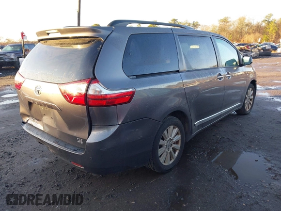 2017 Toyota Sienna XLE z VIN 5TDDZ3DC3HS171329, wystawiony jako IAAI lot #41136030 z przebiegiem 115 990 mil mil oraz . Historia ofert i sprzedaży dostępna na DreamBid. Obrazek 4.
