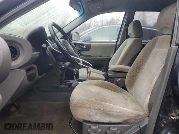 2005 Hyundai Santa Fe GLS with VIN KM8SC73D85U890802, listed as a Copart auction lot 80218154 with 230,793 mi miles and Salvage Title. Bid and sale history available at carsss.com. Image 7.