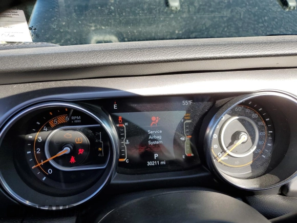 2022 Jeep Gladiator Willys с VIN 1C6JJTAM7NL179932, выставлен на аукционе Copart как лот 42287785 с пробегом 30 211 миль миль и Списание • Salvage title. История ставок и продаж доступна на DreamBid. Изображение 9.