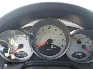 2008 Porsche Boxster S with VIN WP0CB29858U730258, listed as a IAAI auction lot 41718569 with 209,434 mi miles. Bid and sale history available at carsss.com. Image 7.