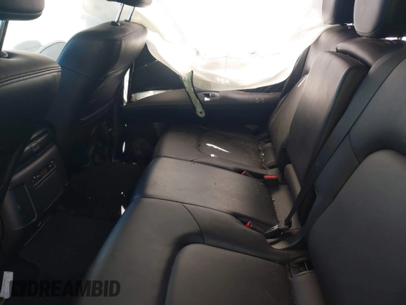 2023 Nissan Armada SV with VIN JN8AY2AD9P9692845, listed as a IAAI auction lot 42213250 with 59,880 mi miles and . Bid and sale history available at DreamBid. Image 8.