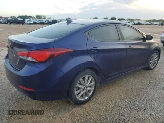 2014 Hyundai Elantra SE with VIN 5NPDH4AE2EH478605, listed as a Copart auction lot 54173115 with Not Provided miles and Clean Title. Bid and sale history available at DreamBid. Image 3.