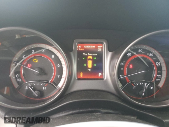 2018 Dodge Journey Crossroad z VIN 3C4PDDGG6JT387266, wystawiony jako Copart lot #58721795 z przebiegiem 122 002 mil mil oraz Szkoda całkowita • Salvage title. Historia ofert i sprzedaży dostępna na DreamBid. Obrazek 9.