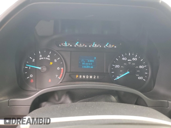 2021 Ford F-250 XL with VIN 1FT7X2B66MEC72939, listed as a Copart auction lot 47655455 with 116,305 mi miles and Salvage title. Bid and sale history available at DreamBid. Image 9.