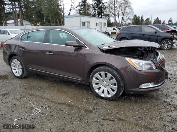 2015 Buick LaCrosse Leather with VIN 1G4GC5G34FF222853, listed as a Copart auction lot 50994225 with 85,483 mi miles and Salvage Title. Bid and sale history available at carsss.com. Image 4.