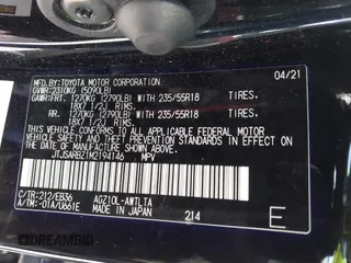 2021 Lexus NX 300 F Sport z VIN JTJSARBZ1M2194146, wystawiony jako IAAI lot #41962486 z przebiegiem Nie podano mil oraz . Historia ofert i sprzedaży dostępna na DreamBid. Obrazek 9.
