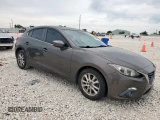 2015 Mazda 3 i Grand Touring with VIN JM1BM1M79F1226521, listed as a Copart auction lot 60328335 with 104,079 mi miles and Salvage title. Bid and sale history available at DreamBid. Image 4.
