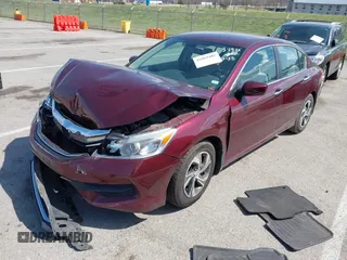 2016 Honda Accord Sedan LX with VIN 1HGCR2F32GA098244, listed as a IAAI auction lot 41869489 with Not Provided miles. Bid and sale history available at carsss.com. Image 2.