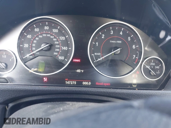2016 BMW 3 Series 328i with VIN WBA8E9G58GNT85599, listed as a IAAI auction lot 42495494 with 147,275 mi miles and . Bid and sale history available at DreamBid. Image 7.