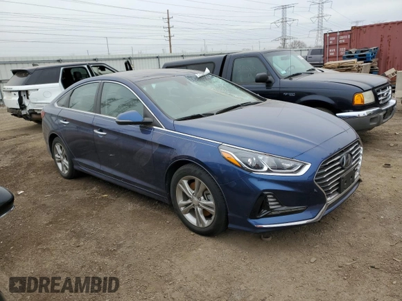 2018 Hyundai Sonata Limited with VIN 5NPE34AF0JH647302, listed as a Copart auction lot 51308135 with 39,272 mi miles and Salvage Title. Bid and sale history available at carsss.com. Image 4.