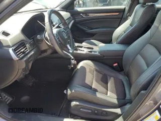 2019 Honda Accord Sport with VIN 1HGCV1F3XKA116343, listed as a Copart auction lot 52596185 with 44,187 mi miles and Salvage Title. Bid and sale history available at DreamBid. Image 7.
