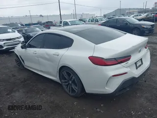 2023 BMW 8 Series M850i with VIN WBAGV8C06PCK97193, listed as a IAAI auction lot 41888779 with 40,845 mi miles and . Bid and sale history available at DreamBid. Image 3.