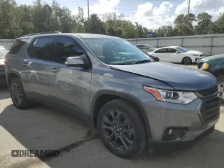 2021 Chevrolet Traverse RS with VIN 1GNERJKW8MJ184873, listed as a Copart auction lot 78781304 with 41,664 mi miles and Salvage Title. Bid and sale history available at carsss.com. Image 4.