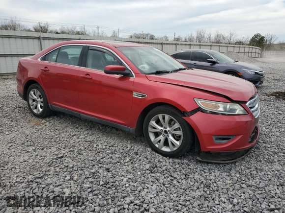 2011 Ford Taurus SEL with VIN 1FAHP2EW0BG121098, listed as a Copart auction lot 50646425 with 50,346 mi miles and Salvage Title. Bid and sale history available at carsss.com. Image 4.
