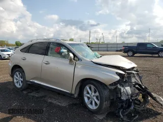 2011 Lexus RX 450h with VIN JTJBC1BA5B2420000, listed as a Copart auction lot 55564005 with Not provided miles and Salvage title. Bid and sale history available at DreamBid. Image 4.