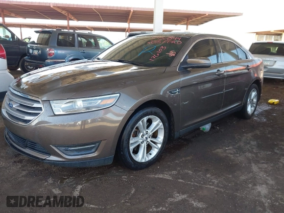 2015 Ford Taurus SEL with VIN 1FAHP2H87FG176103, listed as a IAAI auction lot 41950844 with 205,014 mi miles. Bid and sale history available at carsss.com. Image 2.