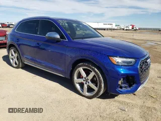 2021 Audi SQ5 Prestige with VIN WA1C4AFY3M2113479, listed as a Copart auction lot 40798464 with 20,925 mi miles and . Bid and sale history available at DreamBid. Image 4.