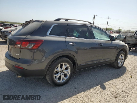 2015 Mazda CX-9 Sport with VIN JM3TB2BA9F0465773, listed as a Copart auction lot 49545195 with 72,222 mi miles and Salvage Title. Bid and sale history available at carsss.com. Image 3.