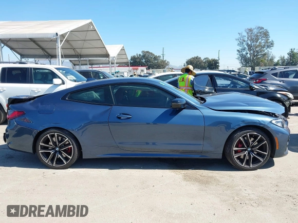 2021 BMW 4 Series 430i z VIN WBA53AP08MCG09446, wystawiony jako IAAI lot #41664926 z przebiegiem 18 544 mil mil oraz . Historia ofert i sprzedaży dostępna na DreamBid. Obrazek 13.