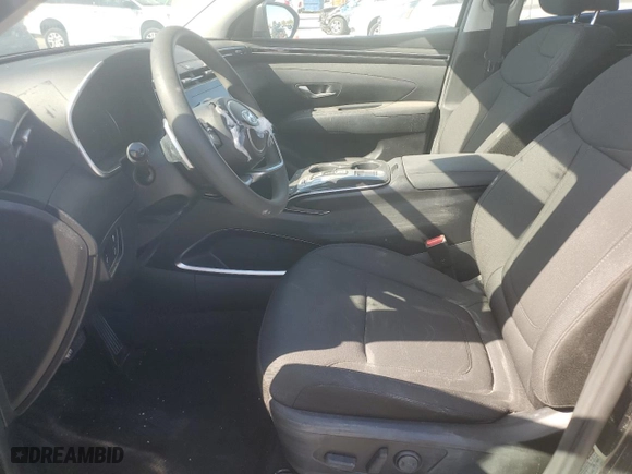 2022 Hyundai Tucson Hybrid Blue with VIN KM8JBCA18NU020788, listed as a Copart auction lot 77478784 with 31,727 mi miles and Salvage Title. Bid and sale history available at carsss.com. Image 7.