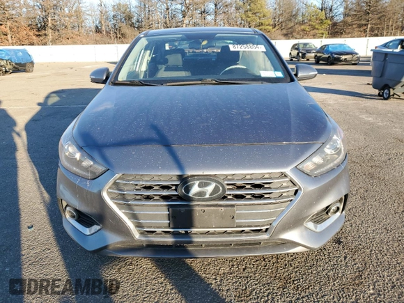 2019 Hyundai Accent Limited with VIN 3KPC34A33KE051989, listed as a Copart auction lot 87258804 with 67,527 mi miles and Non Repairable. Bid and sale history available at carsss.com. Image 5.