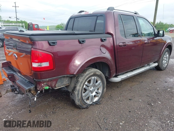 2008 Ford Explorer Sport Trac Limited z VIN 1FMEU33E78UA25674, wystawiony jako IAAI lot #42064832 z przebiegiem 309 373 mil mil oraz . Historia ofert i sprzedaży dostępna na DreamBid. Obrazek 4.