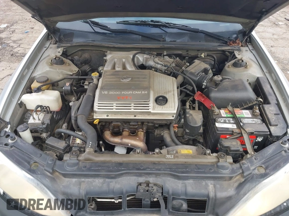 2001 Lexus ES 300 z VIN JT8BF28G910291019, wystawiony jako IAAI lot #42488530 z przebiegiem 170 168 mil mil oraz . Historia ofert i sprzedaży dostępna na DreamBid. Obrazek 10.