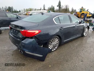 2015 Kia K900 Luxury with VIN KNALW4D42F6022892, listed as a IAAI auction lot 41965389 with 46,294 mi miles. Bid and sale history available at carsss.com. Image 4.