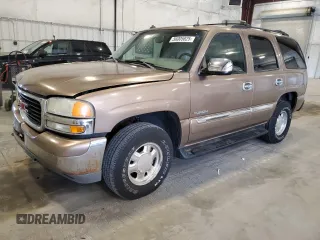2003 GMC Yukon SLT z VIN 1GKEK13Z33R161916, wystawiony jako Copart lot #56005825 z przebiegiem 207 104 mil mil oraz Szkoda całkowita • Salvage title. Historia ofert i sprzedaży dostępna na DreamBid. Obrazek 1.